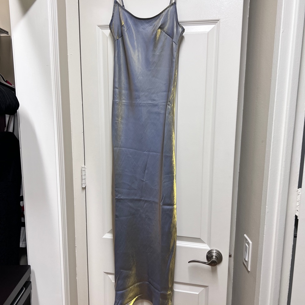 Verge Girl VRG GRL A 90s MuseBias Cut Midi Dress